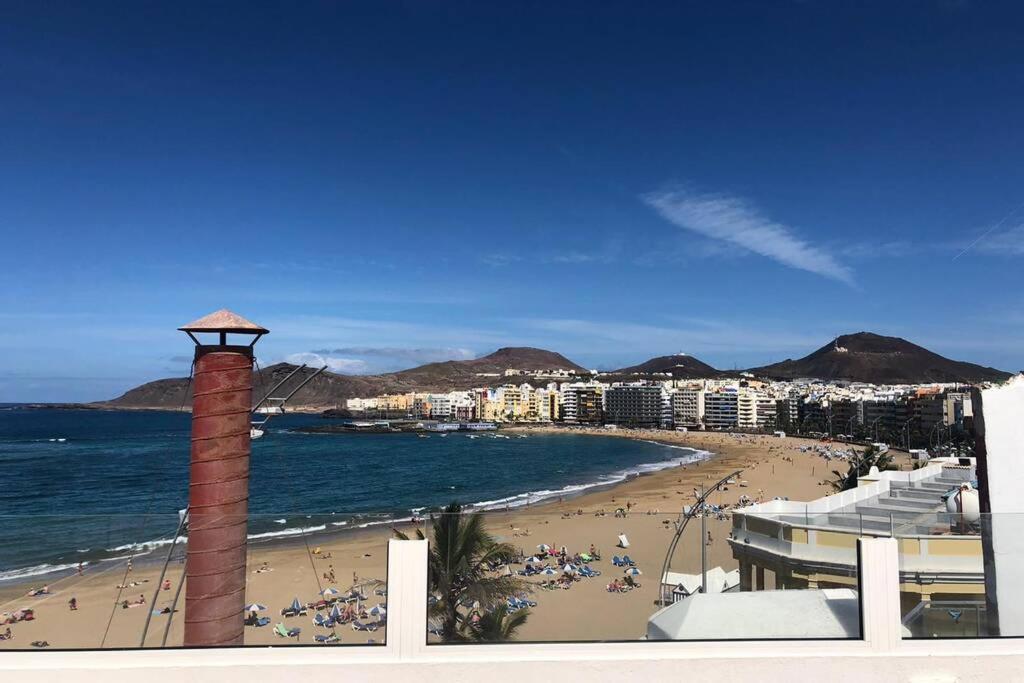 Beachfront Rooftop In Las Canteras *
